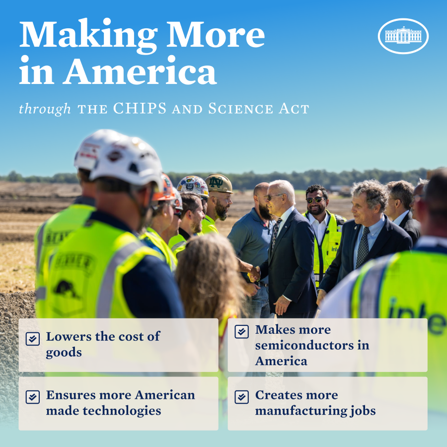 The CHIPS and Science Act Infographic