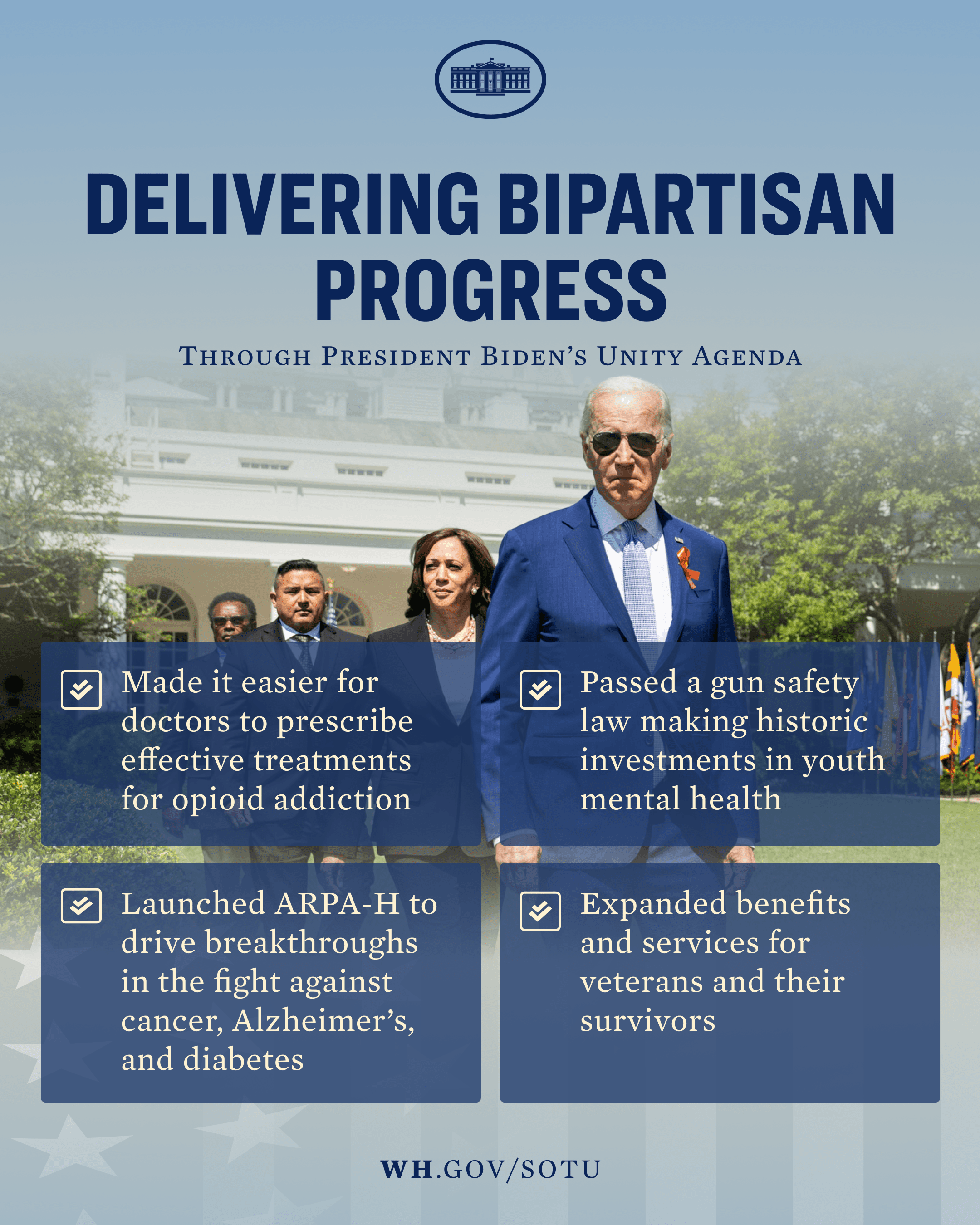 Delivering Bipartisan Progress through President Biden’s Unity Agenda.