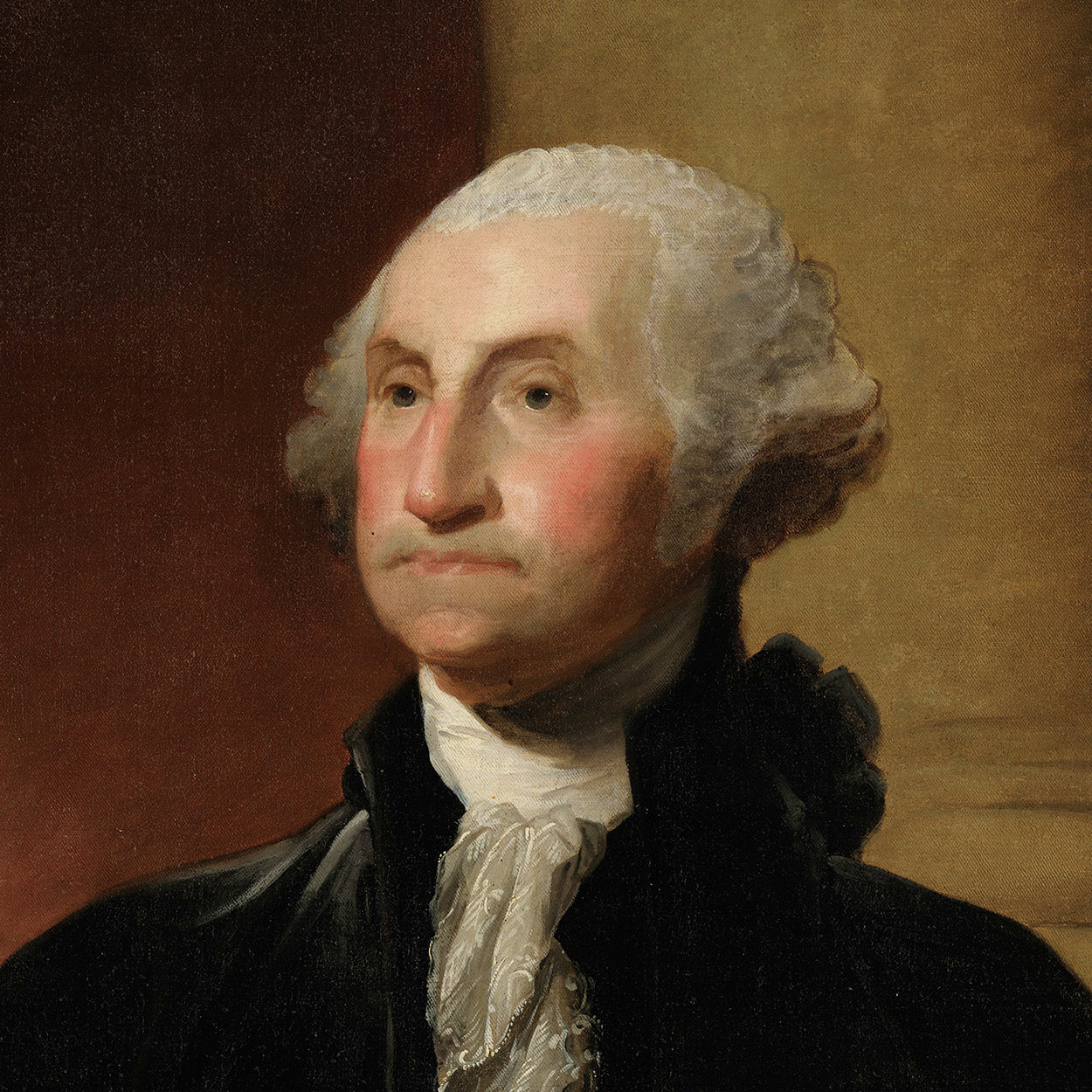 Portrait of George Washington, the 1st President of the United States