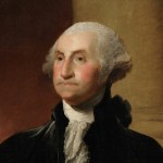 Portrait of George Washington, the 1st President of the United States