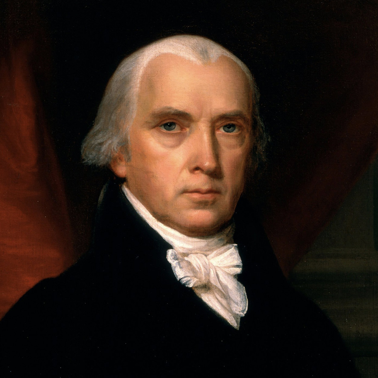 Portrait of James Madison, the 4th President of the United States