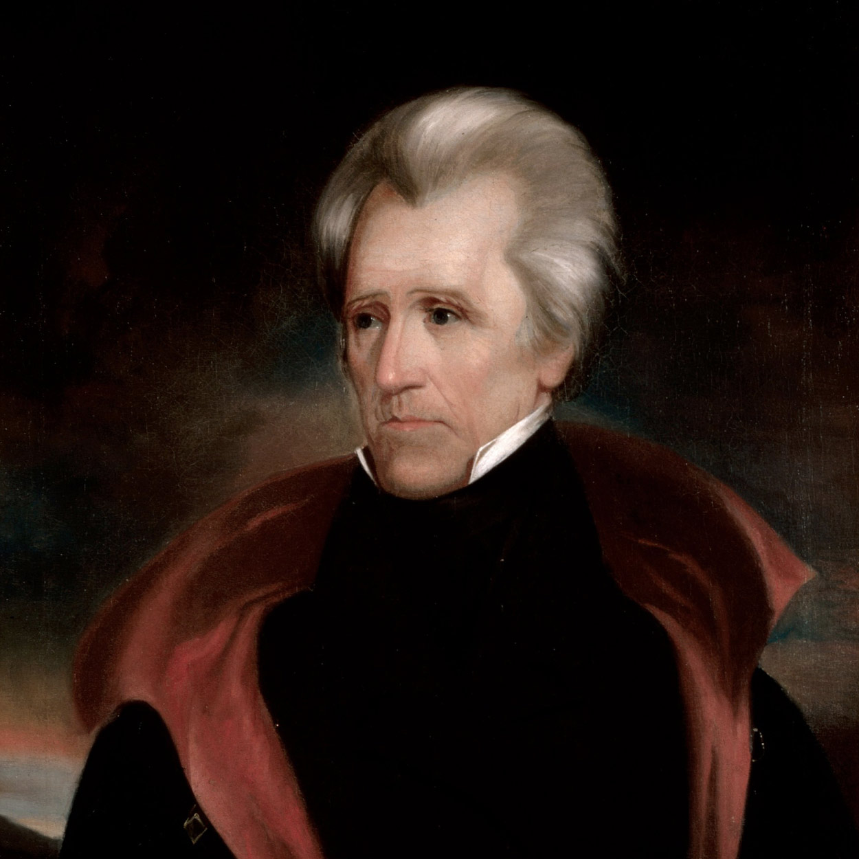 Portrait of Andrew Jackson, the 7th President of the United States