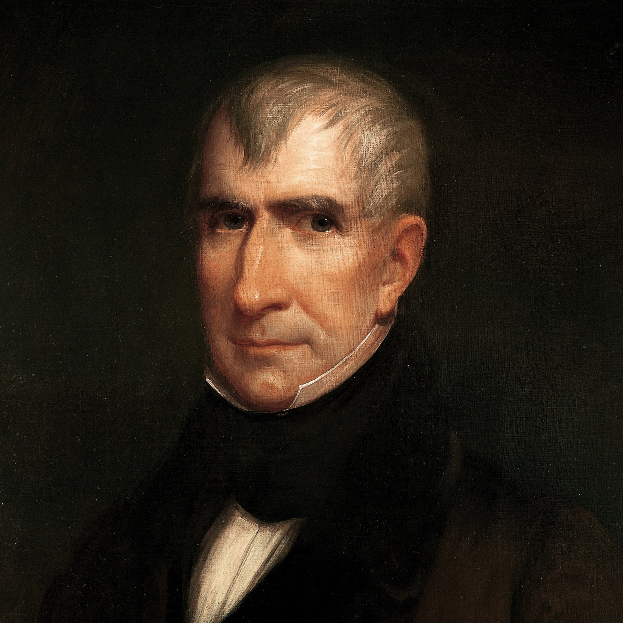 Portrait of William Henry Harrison, the 9th President of the United States