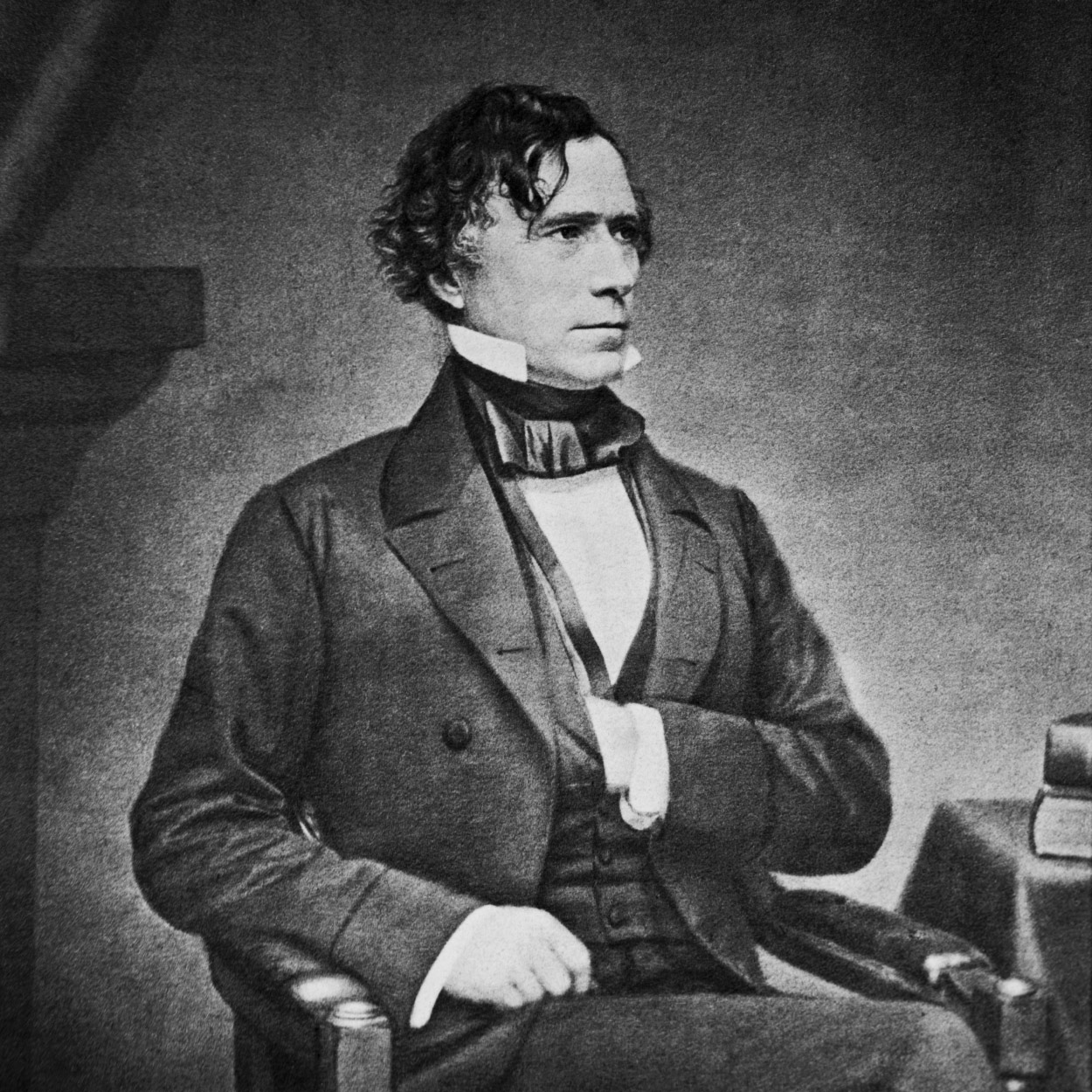 Portrait of Franklin Pierce, the 14th President of the United States