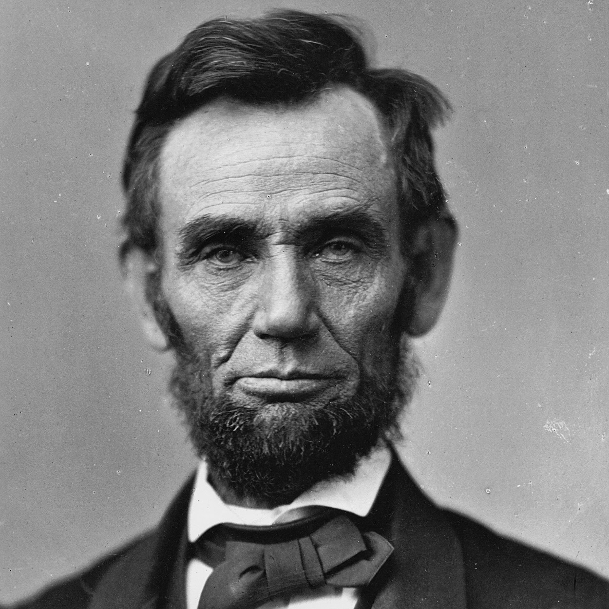 Portrait of Abraham Lincoln, the 16th President of the United States