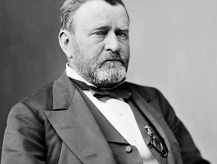 Portrait of Ulysses S. Grant, the 18th President of the United States