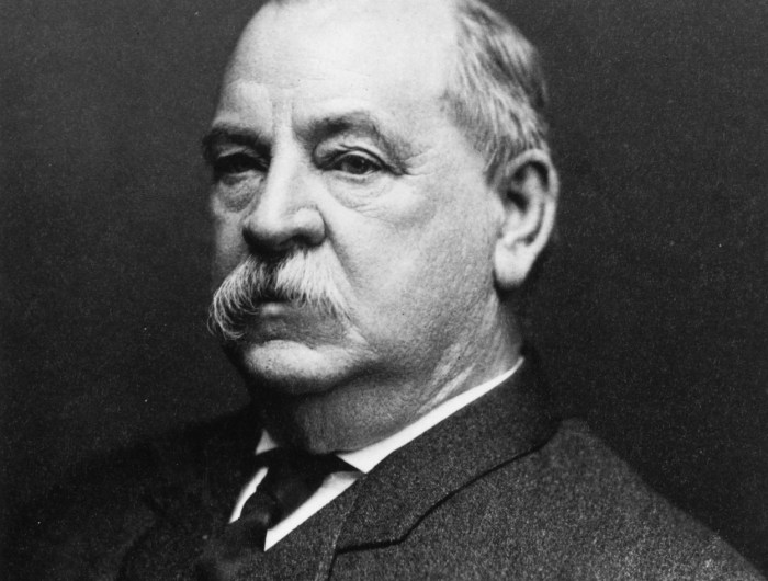 Portrait of Grover Cleveland the 22nd and 24th President of the United States