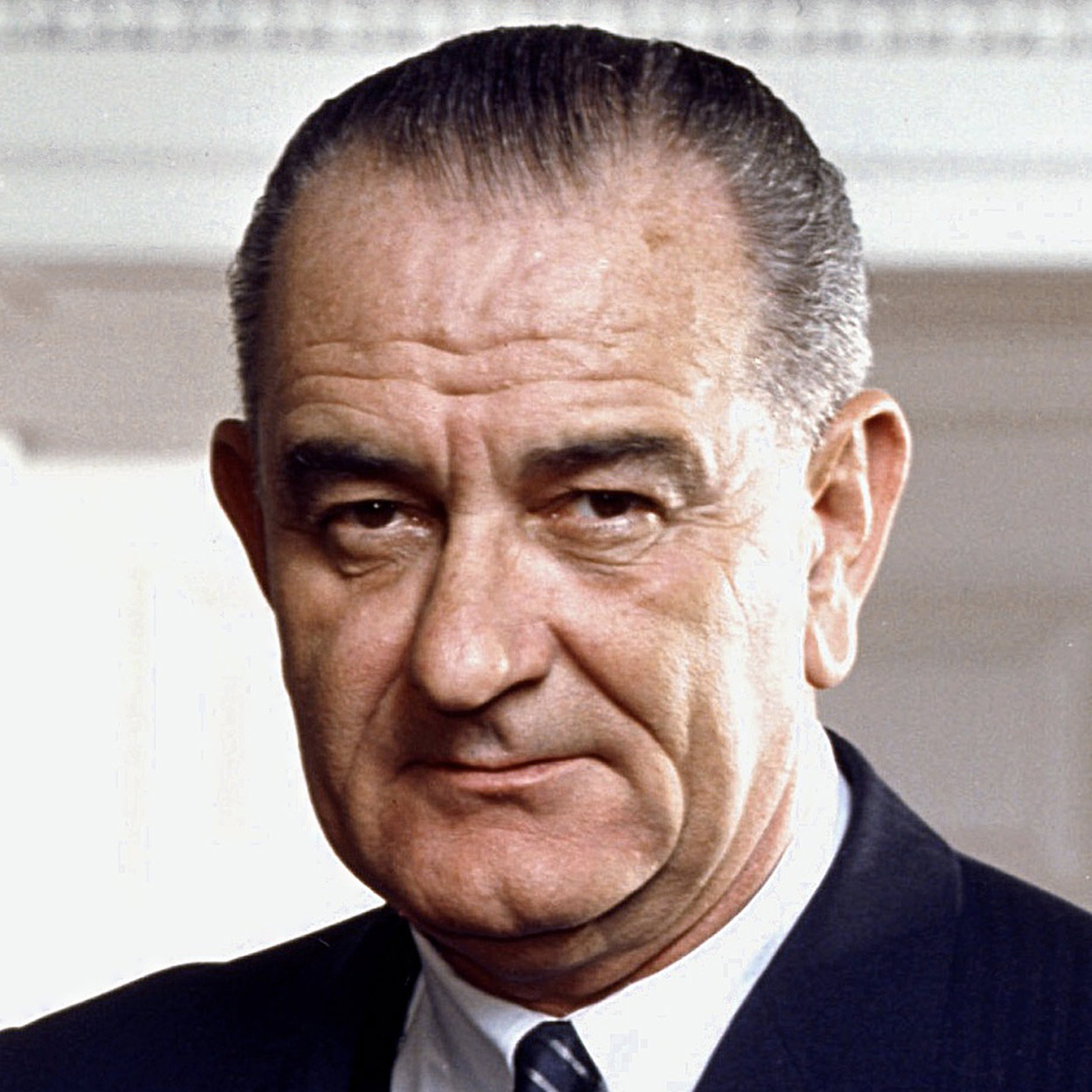 Portrait of Lyndon B. Johnson, the 36th President of the United States