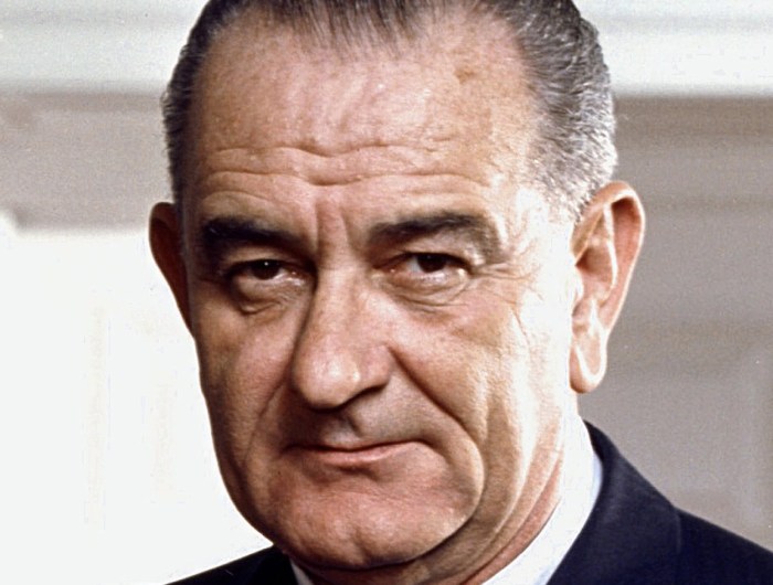 Portrait of Lyndon B. Johnson, the 36th President of the United States