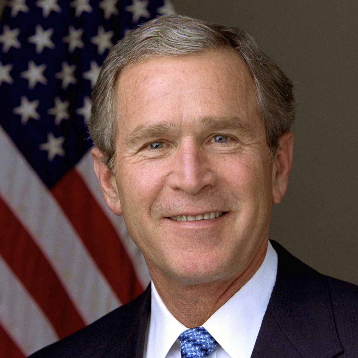 Portrait of George W. Bush, the 43rd President of the United States