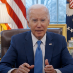 President Biden signing an executive order on protecting sensitive data.