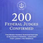 200 Federal Judges Confirmed