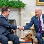 President Joe Biden and Prime Minister Sudani of Iraq