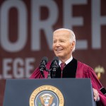 President Biden delivers a commencement address