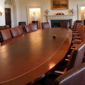 The Cabinet Meeting Room in the White House