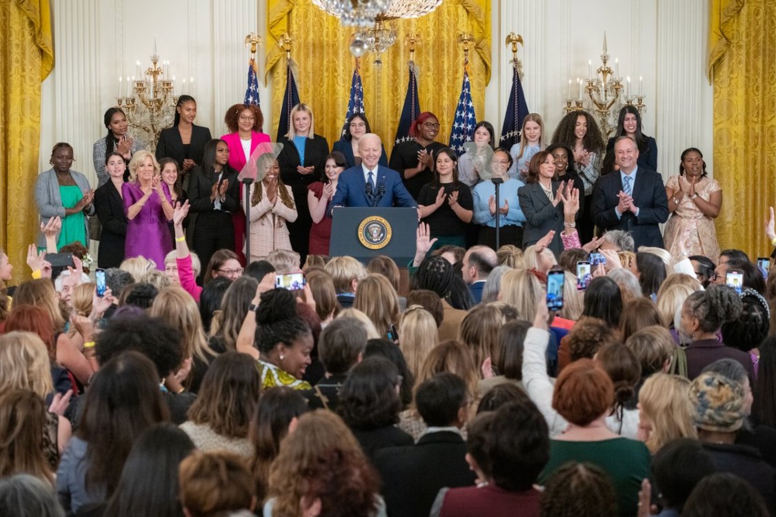 Remarks by President Biden, Vice President Harris, First Lady Jill Biden, and Second Gentleman Douglas Emhoff at a Reception to Celebrate Women’s History Month