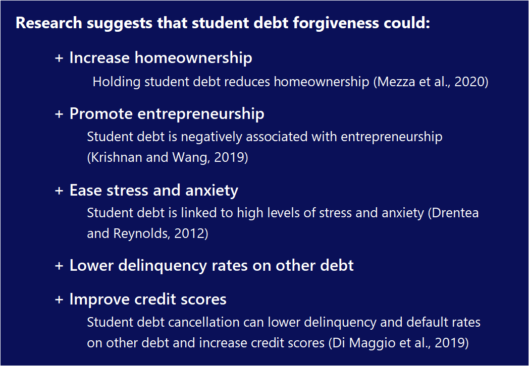 essay on student debt
