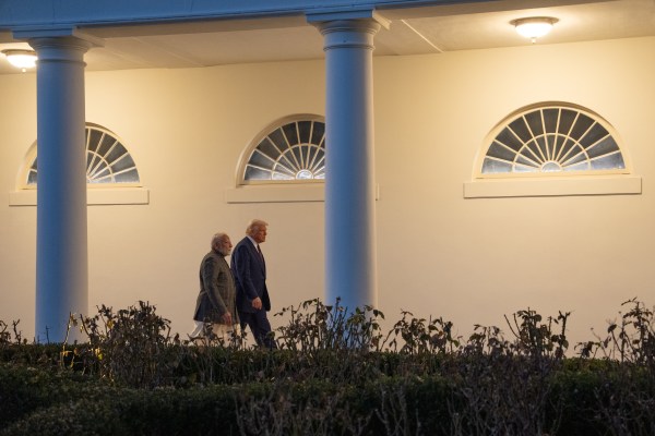 President Donald J. Trump hosts Prime Minister Narendra Modi of India at the White House, Thursday, February 13, 2025. (Official White House Photo by Joyce N. Boghosian.)