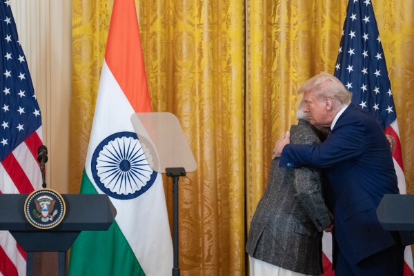 President Donald J. Trump hosts Prime Minister Narendra Modi of India at the White House, Thursday, February 13, 2025. (Official White House Photo by Joyce N. Boghosian.)