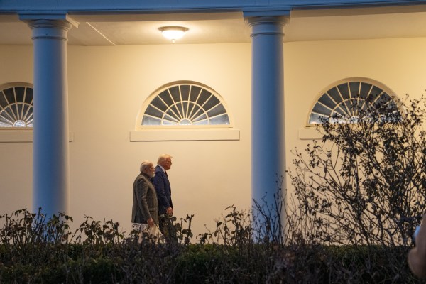 President Donald J. Trump hosts Prime Minister Narendra Modi of India at the White House, Thursday, February 13, 2025. (Official White House Photo by Joyce N. Boghosian.)