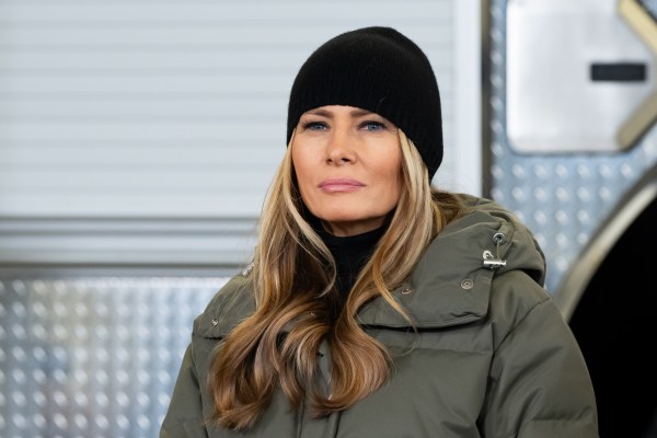 President Donald J. Trump and First Lady Melania Trump join a briefing on the effects of Hurricane Helene at Asheville Regional Airport in Fletcher, North Carolina , Friday, Jan. 24, 2025. (Official White House Photo by Andrea Hanks)