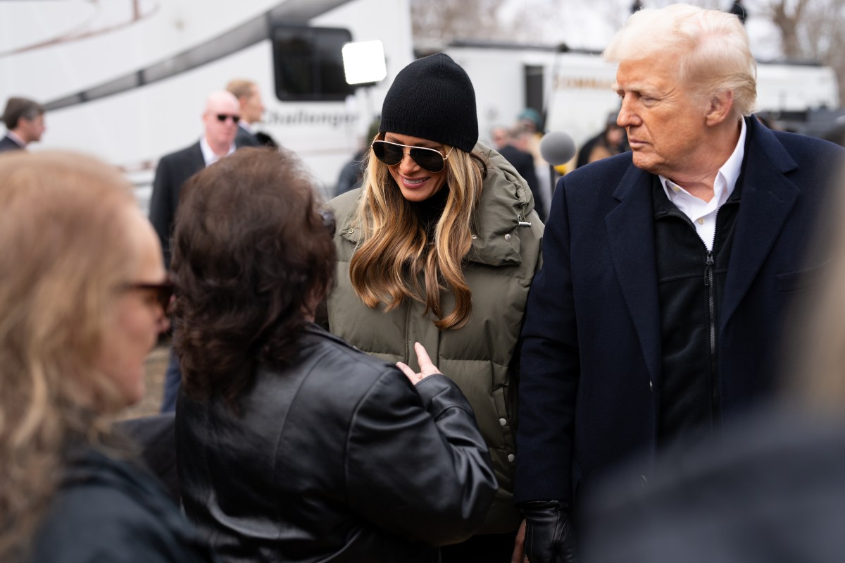 President Donald J. Trump and First Lady Melania Trump meet with homeowners and families affected by Hurricane Helene in Swannanoa, North Carolina , Friday, Jan. 24, 2025. (Official White House Photo by Andrea Hanks)