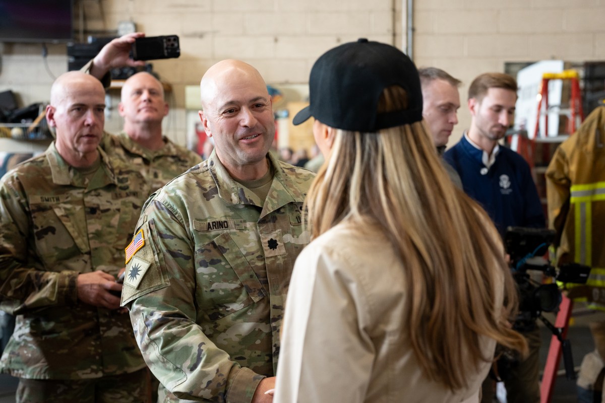 President Donald J. Trump and First Lady Melania Trump participate in a briefing after a tour of the Pacific Palisades neighborhood affected by recent wildfires in Los Angeles, Friday, Jan. 24, 2025 (Official White House Photo by Andrea Hanks)