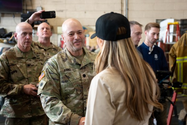 President Donald J. Trump and First Lady Melania Trump participate in a briefing after a tour of the Pacific Palisades neighborhood affected by recent wildfires in Los Angeles, Friday, Jan. 24, 2025 (Official White House Photo by Andrea Hanks)