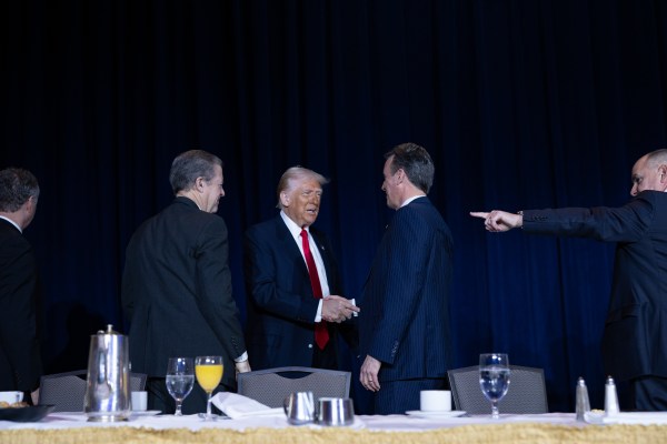 President Donald Trump attends the National Prayer Breakfast, Thursday, February 6, 2025, at the Washington Hilton in Washington, D.C. (Official White House Photo by Molly Riley.)