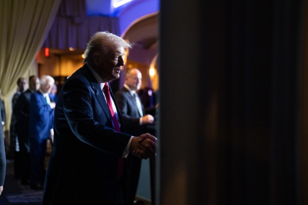 President Donald Trump attends the National Prayer Breakfast, Thursday, February 6, 2025, at the Washington Hilton in Washington, D.C. (Official White House Photo by Molly Riley.)