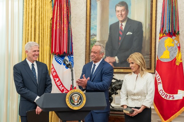 Robert F. Kennedy Jr. is sworn in as Secretary of the Department of Health and Human Services at the White House, Thursday, February 13, 2025. (Official White House Photo by Joyce Boghosian.)