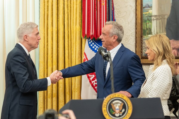 Robert F. Kennedy Jr. is sworn in as Secretary of the Department of Health and Human Services at the White House, Thursday, February 13, 2025. (Official White House Photo by Joyce Boghosian.)