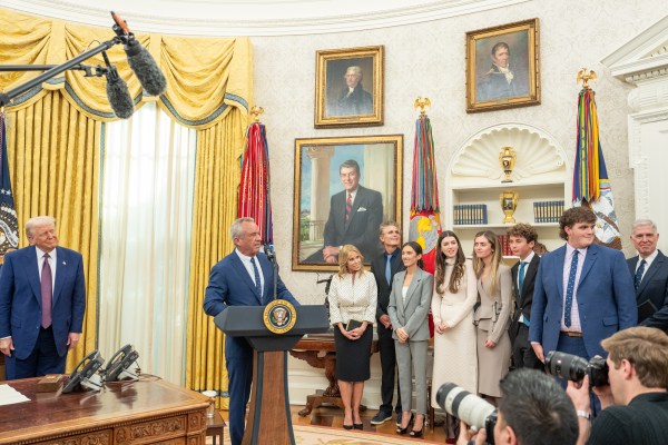 Robert F. Kennedy Jr. is sworn in as Secretary of the Department of Health and Human Services at the White House, Thursday, February 13, 2025. (Official White House Photo by Joyce Boghosian.)