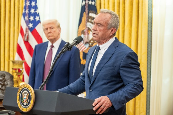 Robert F. Kennedy Jr. is sworn in as Secretary of the Department of Health and Human Services at the White House, Thursday, February 13, 2025. (Official White House Photo by Joyce Boghosian.)