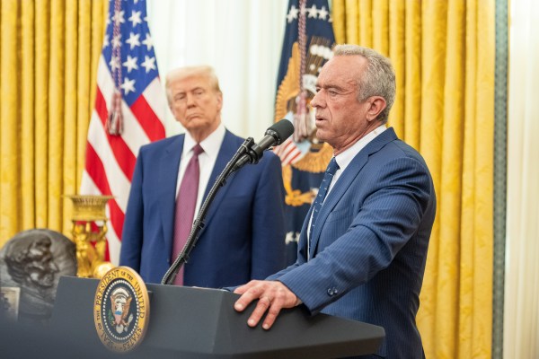 Robert F. Kennedy Jr. is sworn in as Secretary of the Department of Health and Human Services at the White House, Thursday, February 13, 2025. (Official White House Photo by Joyce Boghosian.)