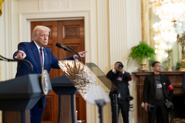 President Donald Trump hosts a bilateral meeting with Prime Minister Narendra Modi of India, Thursday, February 13, 2025, in the East Room.(Official Photo by Molly Riley)