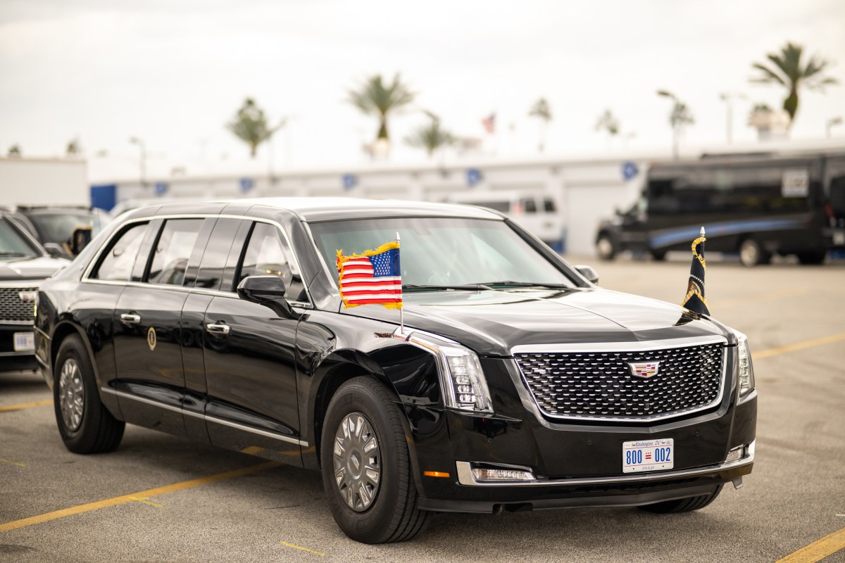 President Donald J. Trump attends the Daytona 500 at Daytona International Speedway in Daytona Beach, Florida, Sunday, February 16, 2025. (Official White House Photo by Daniel Torok)