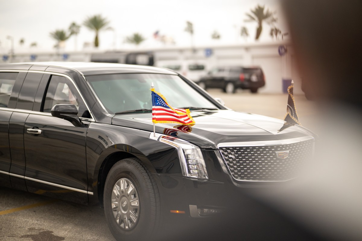 President Donald J. Trump attends the Daytona 500 at Daytona International Speedway in Daytona Beach, Florida, Sunday, February 16, 2025. (Official White House Photo by Daniel Torok)