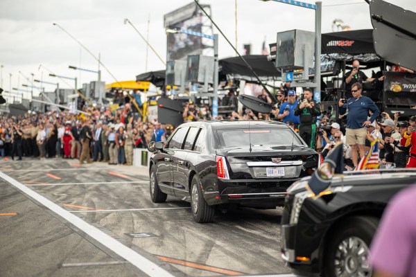 President Donald J. Trump attends the Daytona 500 at Daytona International Speedway in Daytona Beach, Florida, Sunday, February 16, 2025. (Official White House Photo by Daniel Torok)