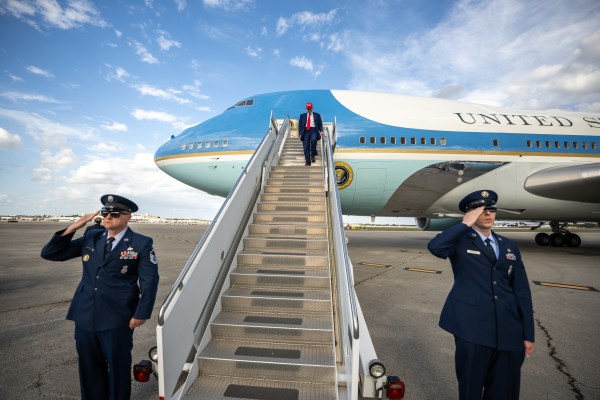President Donald J. Trump attends the Daytona 500 at Daytona International Speedway in Daytona Beach, Florida, Sunday, February 16, 2025. (Official White House Photo by Daniel Torok)