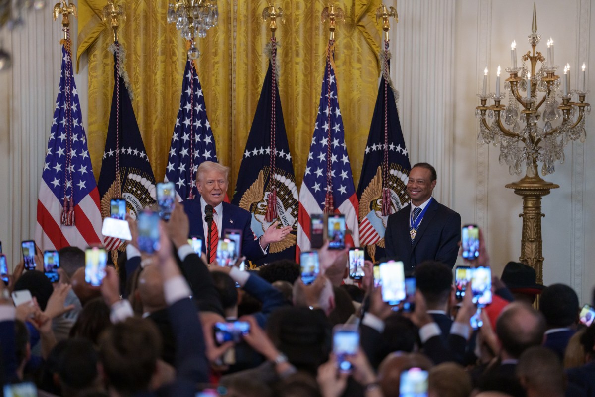 President Donald Trump hosts a reception honoring Black History Month, Thursday, February 20, 2025, in the East Room of the White House. (Official White House Photo by Joyce Boghosian)