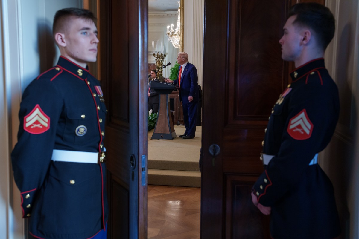 President Donald Trump hosts a reception honoring Black History Month, Thursday, February 20, 2025, in the East Room of the White House. (Official White House Photo by Joyce Boghosian)