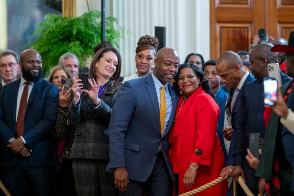 President Donald Trump hosts a reception honoring Black History Month, Thursday, February 20, 2025, in the East Room of the White House.(Official White House Photo by Molly Riley)