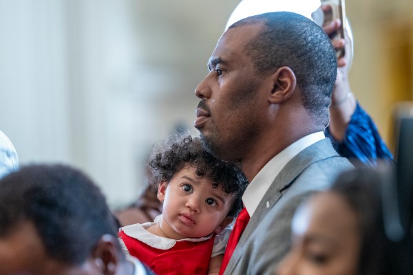 President Donald Trump hosts a reception honoring Black History Month, Thursday, February 20, 2025, in the East Room of the White House.(Official White House Photo by Molly Riley)