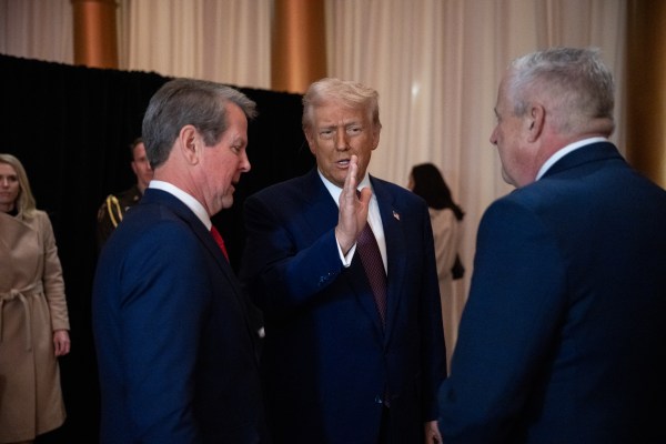 President Donald Trump addresses the Republican Governors Association, Thursday, February 20, 2025, at the National Building Museum in Washington, D.C. (Official White House Photo by Molly Riley)