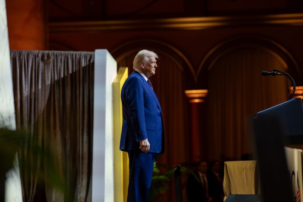 President Donald Trump addresses the Republican Governors Association, Thursday, February 20, 2025, at the National Building Museum in Washington, D.C. (Official White House Photo by Molly Riley)