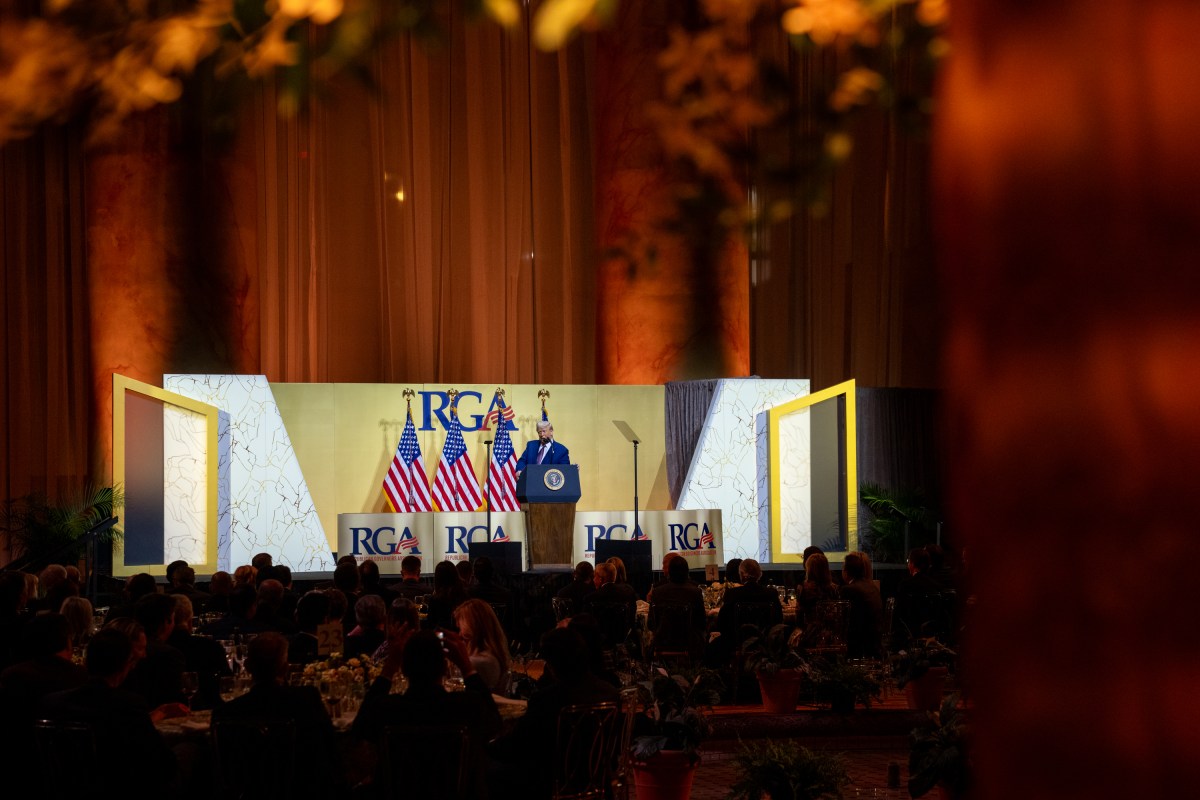 President Donald Trump addresses the Republican Governors Association, Thursday, February 20, 2025, at the National Building Museum in Washington, D.C. (Official White House Photo by Molly Riley)