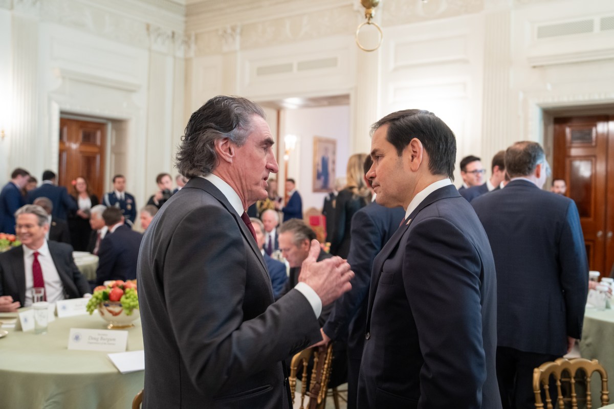 President Donald Trump delivers remarks at a business session with the nation’s governors, Friday, February 21, 2025, in the State Dining Room of the White House. (Official White House Photo by Joyce N. Boghosian)