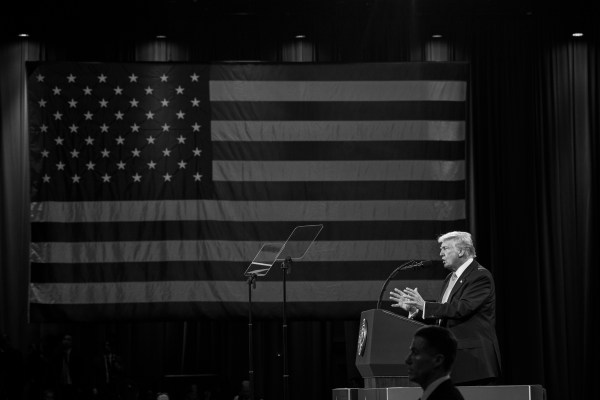 President Donald Trump speaks at the Conservative Political Action Conference at the Gaylord National Resort & Convention Center in Oxon Hill, Maryland, on Saturday, February 22, 2025. (Official White House Photo by Joyce N. Boghosian)