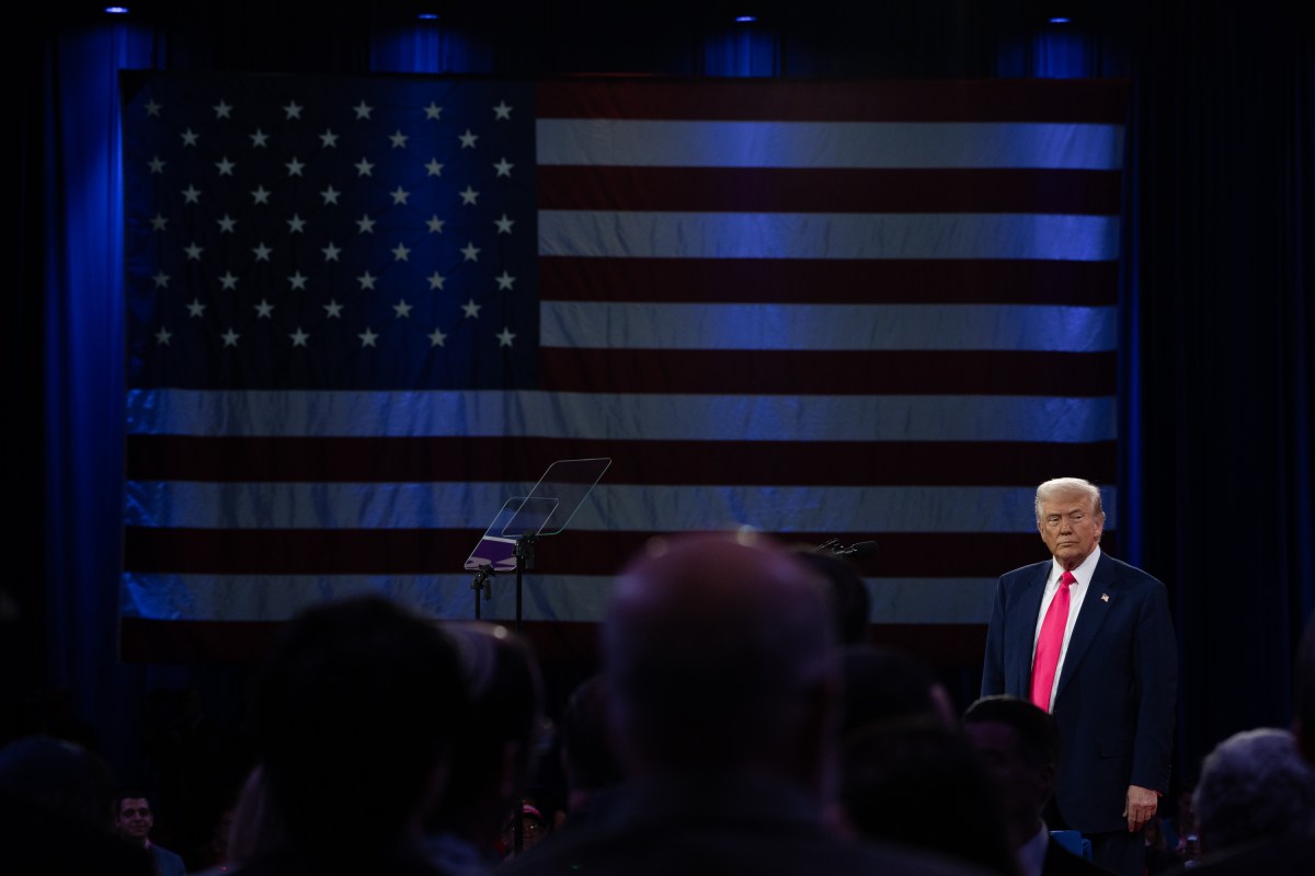 President Donald Trump speaks at the Conservative Political Action Conference at the Gaylord National Resort & Convention Center in Oxon Hill, Maryland, on Saturday, February 22, 2025. (Official White House Photo by Joyce N. Boghosian)